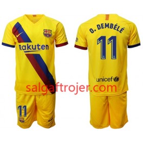 FC Barcelona Fodboldtrøjer Ousmane Dembele 11 Børn Udebanesæt 2019/20 Kort ærmer